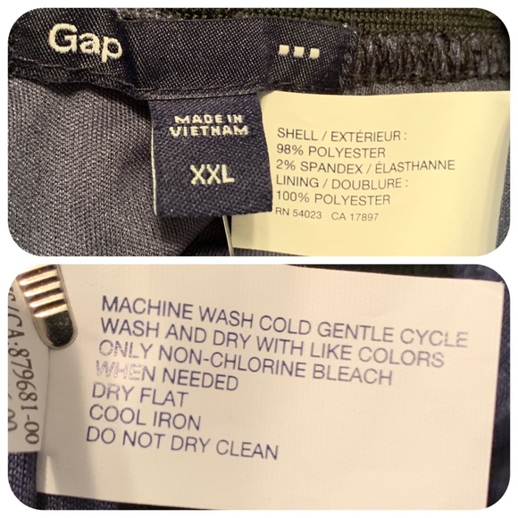 Gap Navy Ruffled Mini Skirt Size XXL - Picture 3 of 7